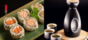 Harmonizar sushi com saque